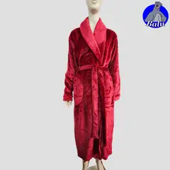 GENERICO - Salida de cama larga en felpa