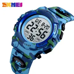 SKMEI - Reloj 1548 CELESTE Camuflado con luces
