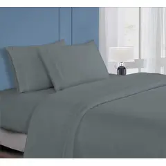 CASATEX - Juego de Sábanas Queen 100% Algodón con Bordado