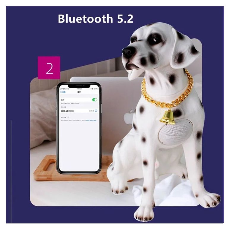 Parlante Diseño DALMATA Bluetooth soporta microfono