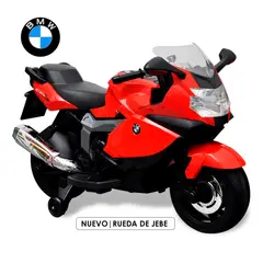 GETHEX - Moto BMW 12V K1300S Licenciado Rueda de Jebe Rojo