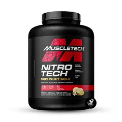 MUSCLETECH - Proteína Nitrotech Whey Gold 5 Lb - French Vanilla Creme