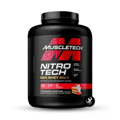 MUSCLETECH - Proteína Nitrotech Whey Gold 5 Lb - Strawberry Shortcake
