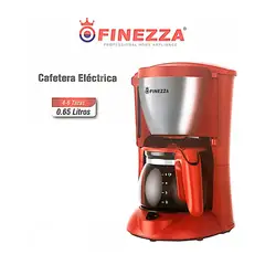 FINEZZA - Cafetera Electrica 4-6 Tazas CK-674F