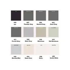GENERICO - Fondo de Cartulina 1.35 metros x 10 metros color 24 DAWN GREY