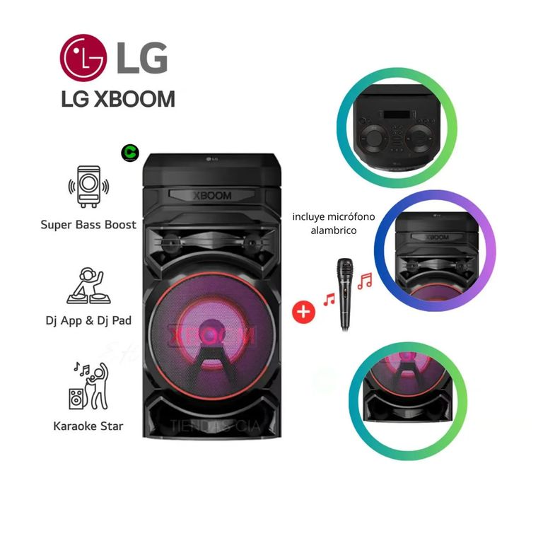 Torre de Sonido XBOOM RNC5 KARAOKE