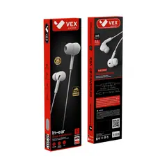 VEX - Audífonos in ear con micrófono BASIC U1 Negro