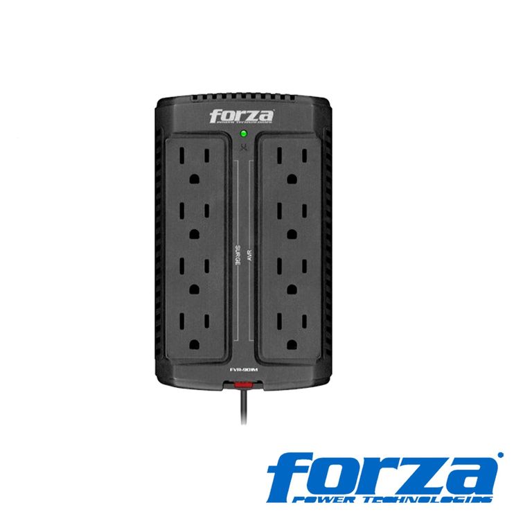 Estabilizador De Voltaje Fvr-902 08 Tomas 900Va 450W
