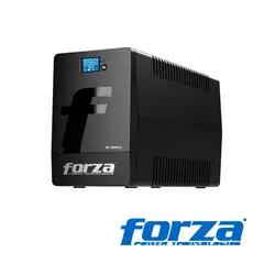 FORZA - UPS SL-1012UL 1000VA/600W USB LCD TÁCTIL 8 salidas Rj-45 rj-11