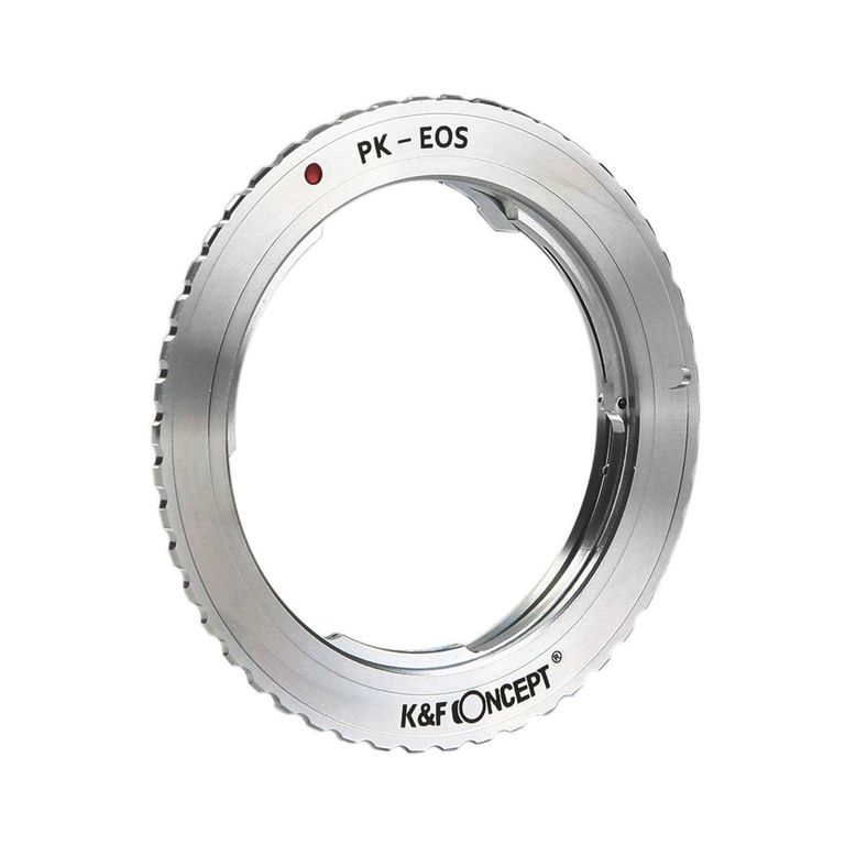 Adaptador manual Pentax PK a Canon EOS