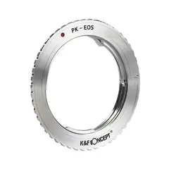 K&F CONCEPT - Adaptador manual Pentax PK a Canon EOS