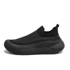 SHANDIAN - Zapatillas Plataforma Mujer Negro