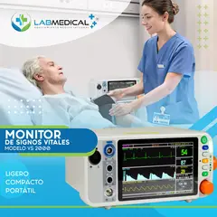 LABMEDICAL - MONITOR DE PACIENTE 5 PARÁMETROS