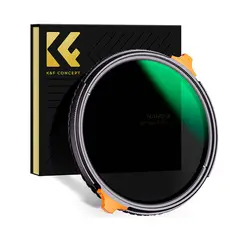 K&F CONCEPT - Filtro 2 en 1 82mm - CPL Polarizado + ND4-ND64 Nano X –