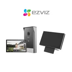 EZVIZ - Videoportero doméstico HP7 2K + Monitor Táctil Inteligente SD7-