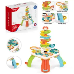 HUANGER - Mesa Educativa de Actividades Luces y Sonidos para Bebes