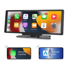 GENERICO - PANTALLA COMPATIBLE CON CARPLAY Y ANDROID AUTO AUTORADIO BLUETOOTH
