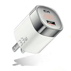 ESSAGER - Enchufe de carga rapida 33w para iphone sansumg xiaomi