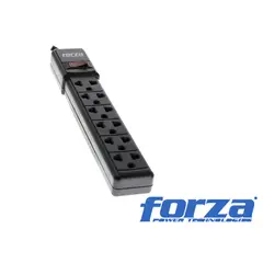 FORZA - Supresor de Picos PS-001B 6 Tomas 2200W