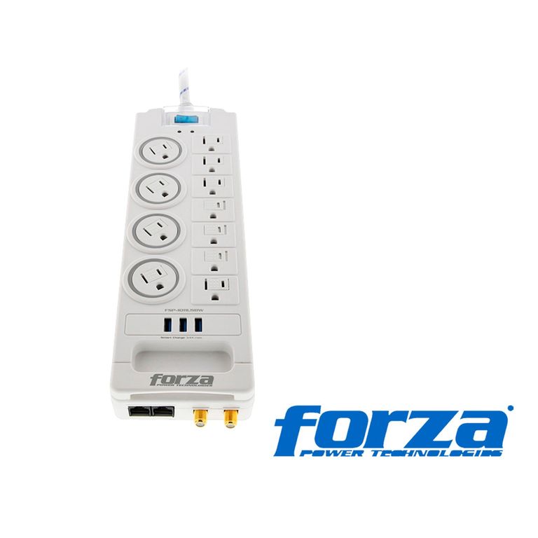 Protector Tensión Fsp-1011Usbw 800J 1750W Usb Rj45 Coaxial