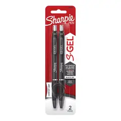SHARPIE - Bolígrafo S-Gel tinta negra