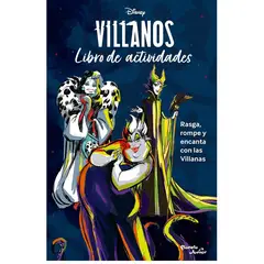 DISNEY - Libro De Actividades Villanos Rasga Rompe Y Encanta