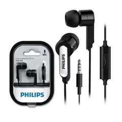 PHILIPS - Audífonos SHE1405 con Micrófono Negro