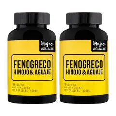 MUJER AGUAJE - Fenogreco, Hinojo y Aguaje 500 mg Pack x 2