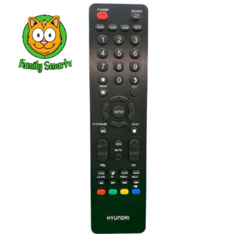 Control Remoto Hyundai Para Smart Tv Nueva Versión Pilas