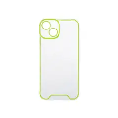 OEM - Case Compatible con iPhone 15 Light Green Fotoluminicente