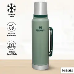 STANLEY - Termo de Bebida Classic Verde 946 Ml