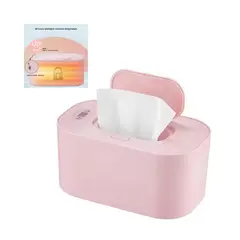 GENERICO - Calentador Pañitos y Toallitas Digital Rosadito