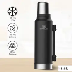 STANLEY - Termo de Bebida Classic Negro 1.4 L