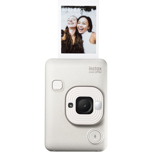 Instax Mini LiPlay Cámara instantánea híbrida -Blanco brumoso