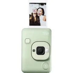 FUJIFILM - Instax Mini LiPlay Cámara instantánea híbrida - Verde Matcha