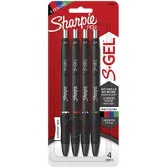 SHARPIE - Bolígrafos Sgel Blister x4 surtidos