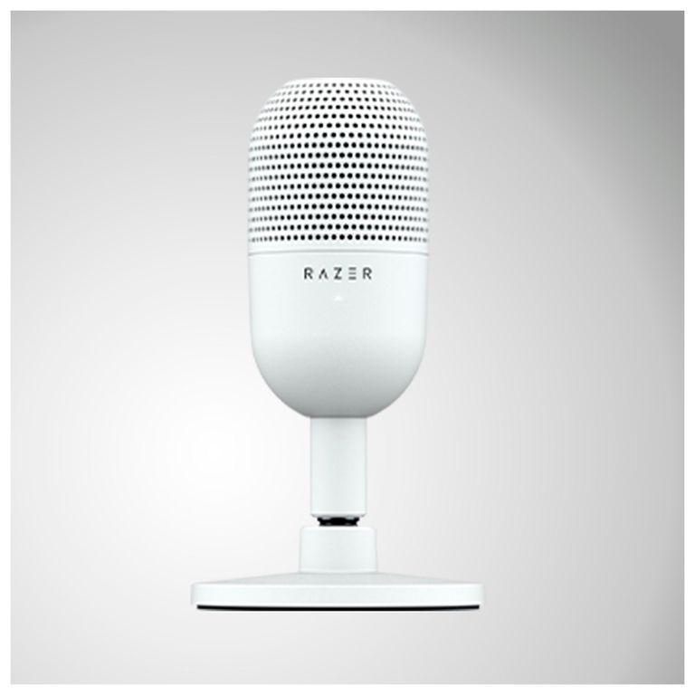 Microfono Seiren V3 Mini Usb Cn Sensor Touch Silent Blanco