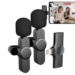 GENERICO - Micrófono Inalámbrico K11 Dual Lighting para Iphone