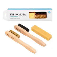 TABAZ&CARTERAZ - Kit Gamuza para limpieza de zapatillas y zapatos