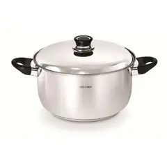 RECORD - Olla acero inoxidable Inoxset Deluxe Tapa Acero N°18