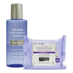 NEUTROGENA - Pack Desmaquillante Oil Free + Toallas Night Calm