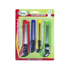 OTTOWARE - Set de 4 Cutters Retractiles
