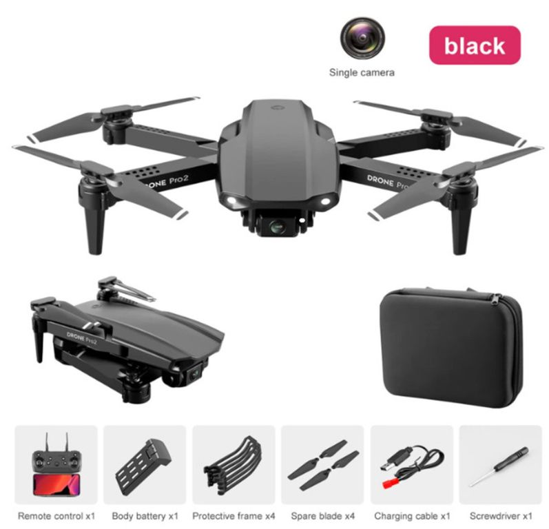 Mini Dron E99 PRO Doble Camara HD