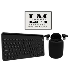 TEROS - Parlante Audifono Inalambricos Y Teclado Inalámbrico