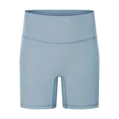 GSON - Ajustado Cortos Pantalones de yoga Mujer Azul