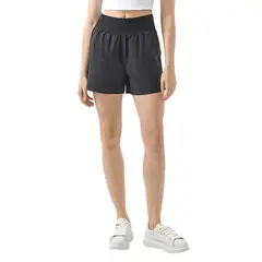 GSON - Deportes y ocio Cortos Pantalones de yoga Mujer Negro