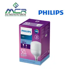 PHILIPS - FOCO LUZ BLANCO FRIO LED ALTA ILUMINACIÓN 5000 LUMENES 50W