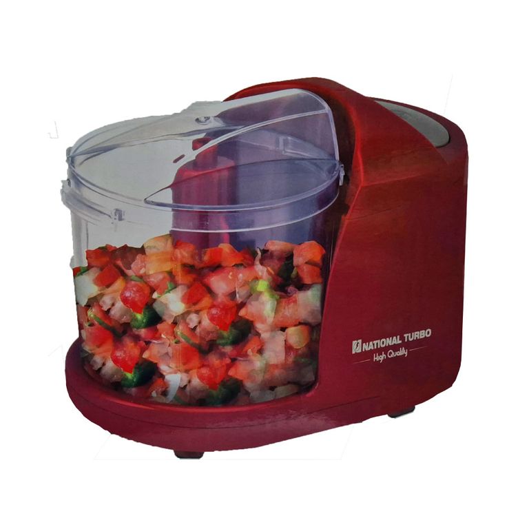 Mini Picadora ST-5830 Turbo Pica - Muele - Mezcla - Rojo.