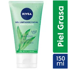 NIVEA - Gel Limpiador Facial Equilibrante Piel Mixta a Grasa 150ml