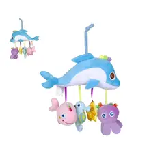 GENERICO - JUGUETE COLGADOR DE VIENTO PARA COCHE - DELFIN